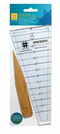 Easy Dresden with Pressing/Turning Tool