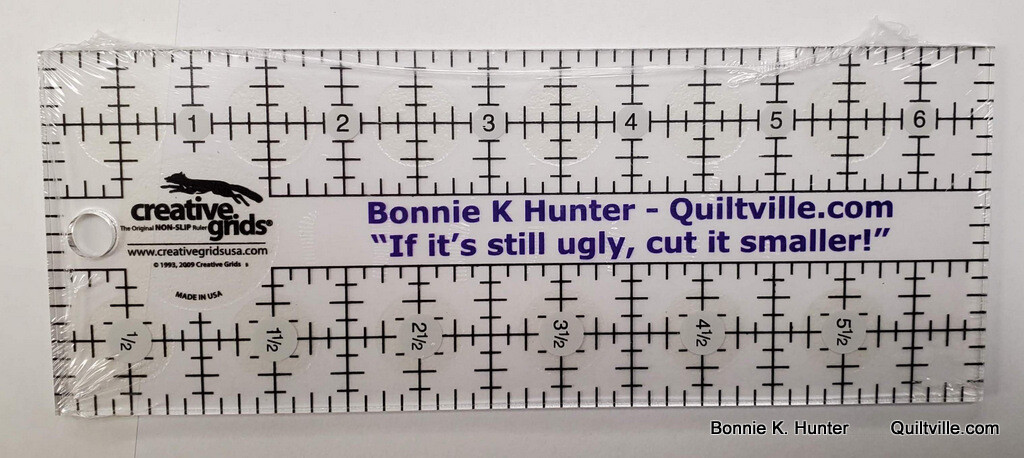 Quiltville Ruler by Creative Grids 
2 1/2&quot; X 6 1/2&quot;
