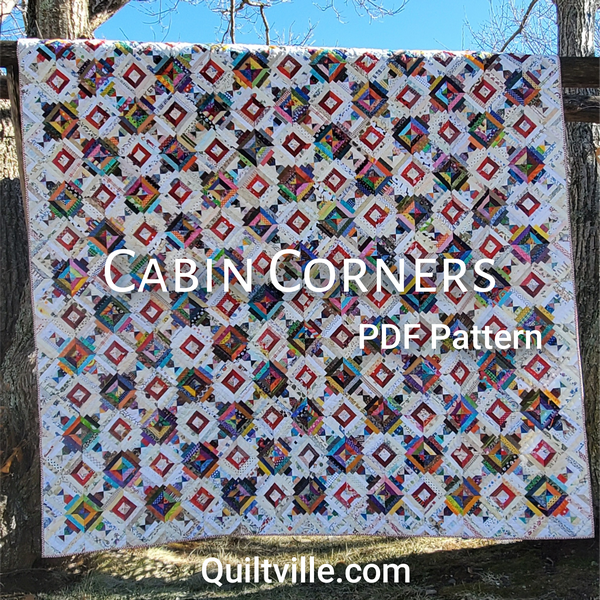 Cabin Corners Digital Pattern