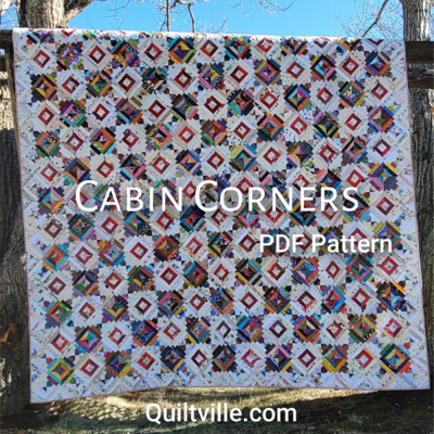 Cabin Corners Digital Pattern