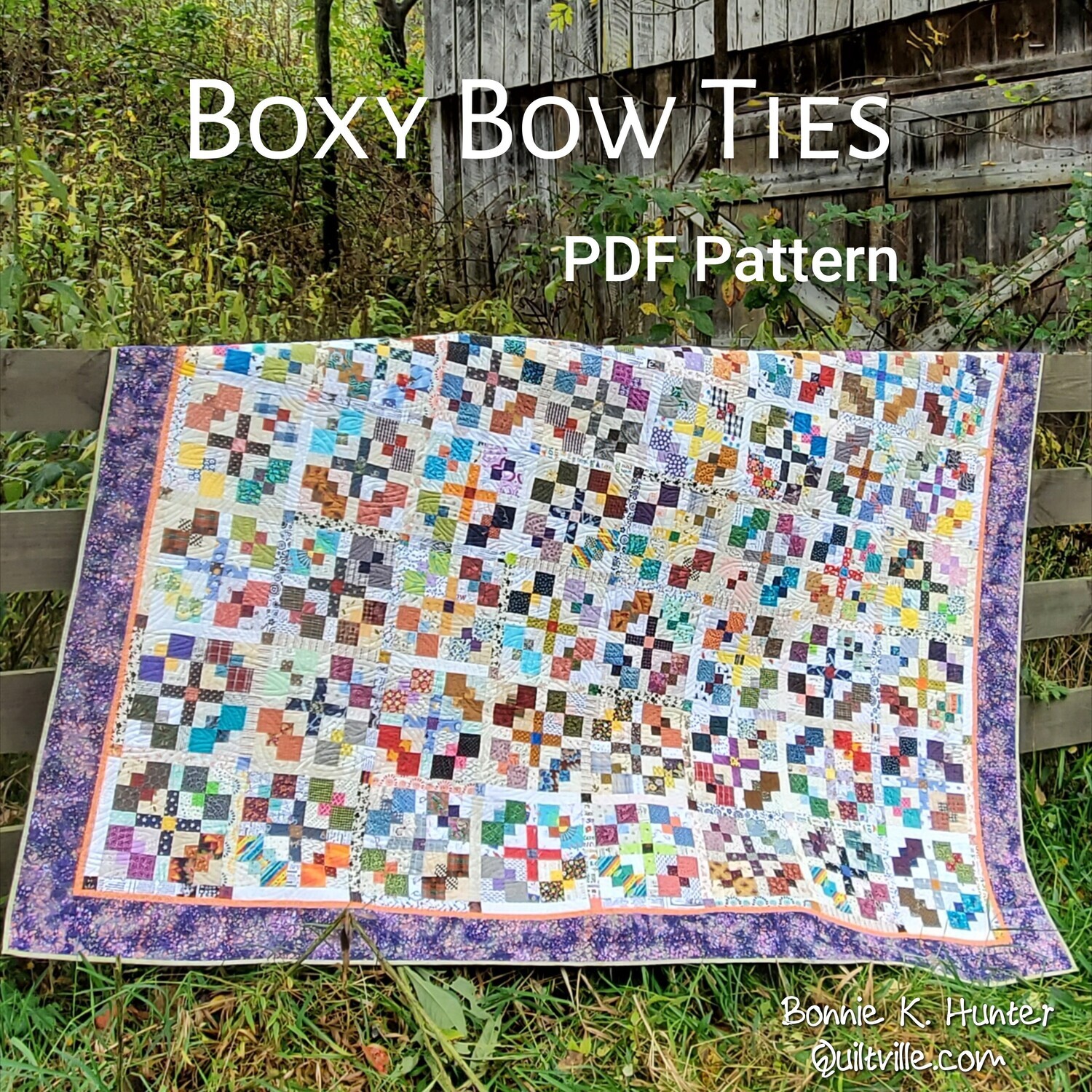Boxy Bow Ties Digital Pattern