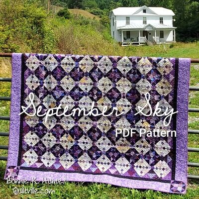 September Sky Digital Pattern