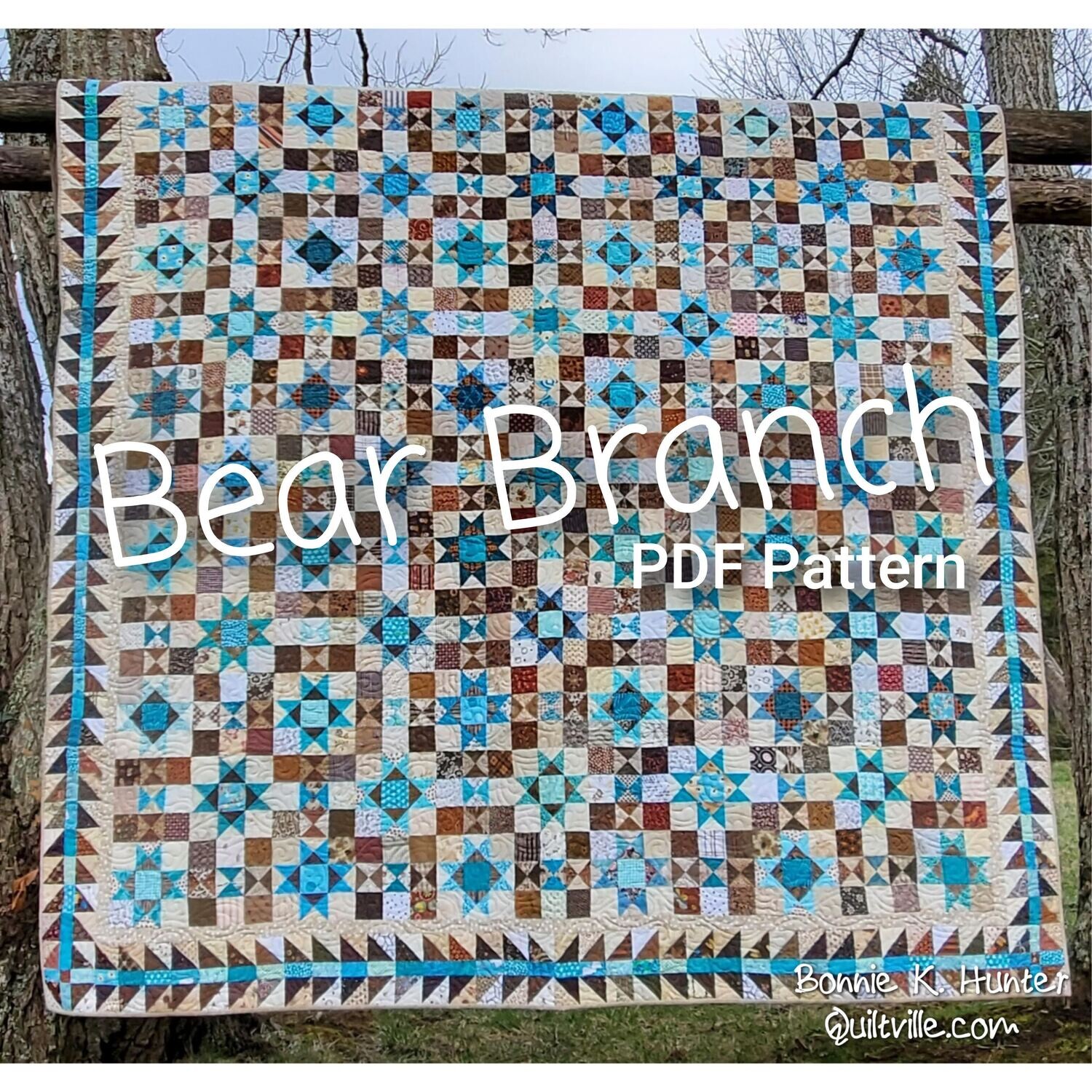 Bear Branch Digital Pattern