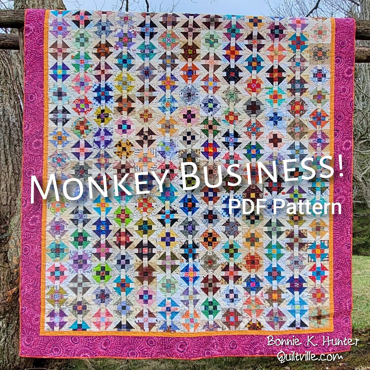 Monkey Business Digital Pattern