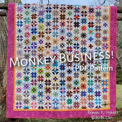 Monkey Business Digital Pattern