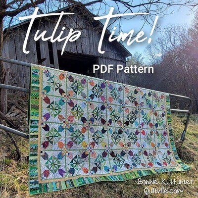 Tulip Time Digital Pattern