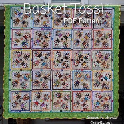 Basket Toss Digital Pattern