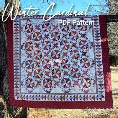 Winter Cardinal PDF Pattern Duo