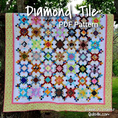 Diamond Tile PDF Pattern
