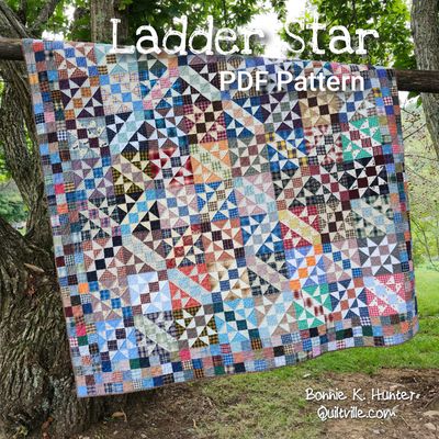Ladder Star PDF Pattern