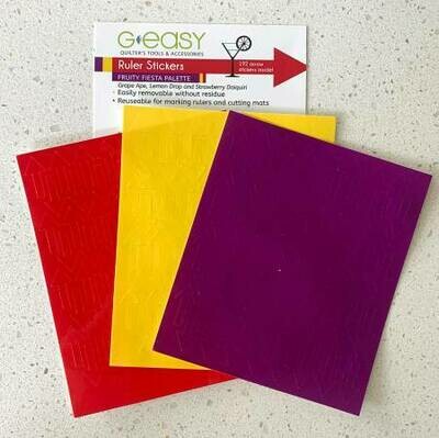 GE Designs Ruler Stickers - Fruity Fiesta