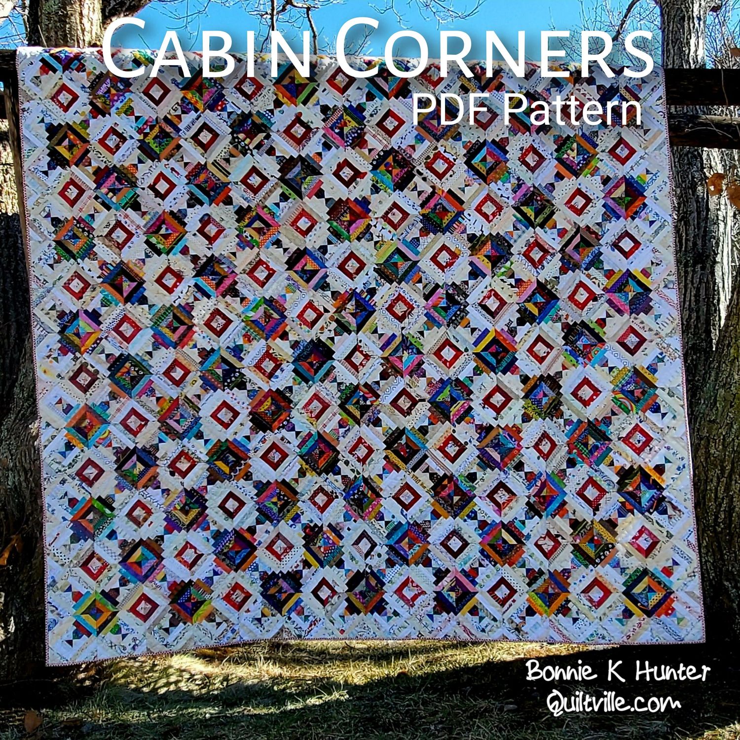 Cabin Corners Digital Pattern