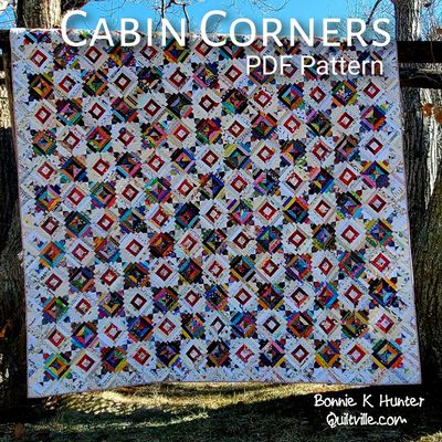 Cabin Corners Digital Pattern