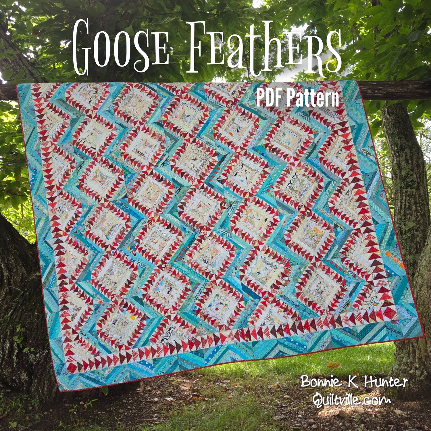 Goose Feathers PDF Pattern