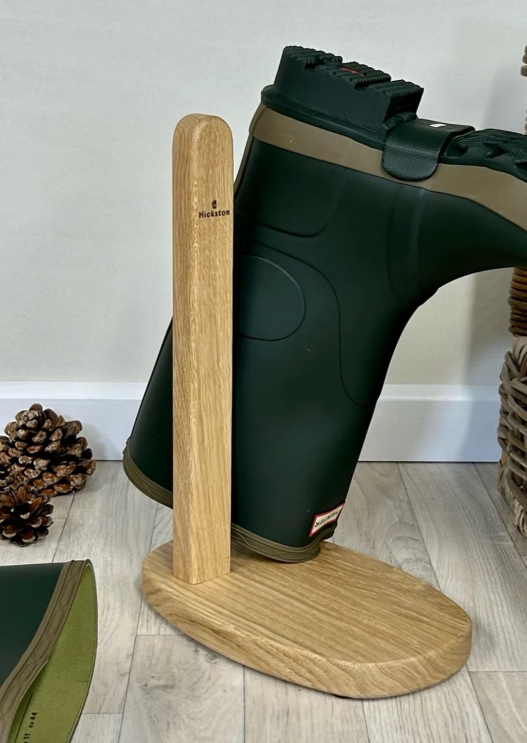 Bootsie Boot Stand | Medium | Oak | Personalised