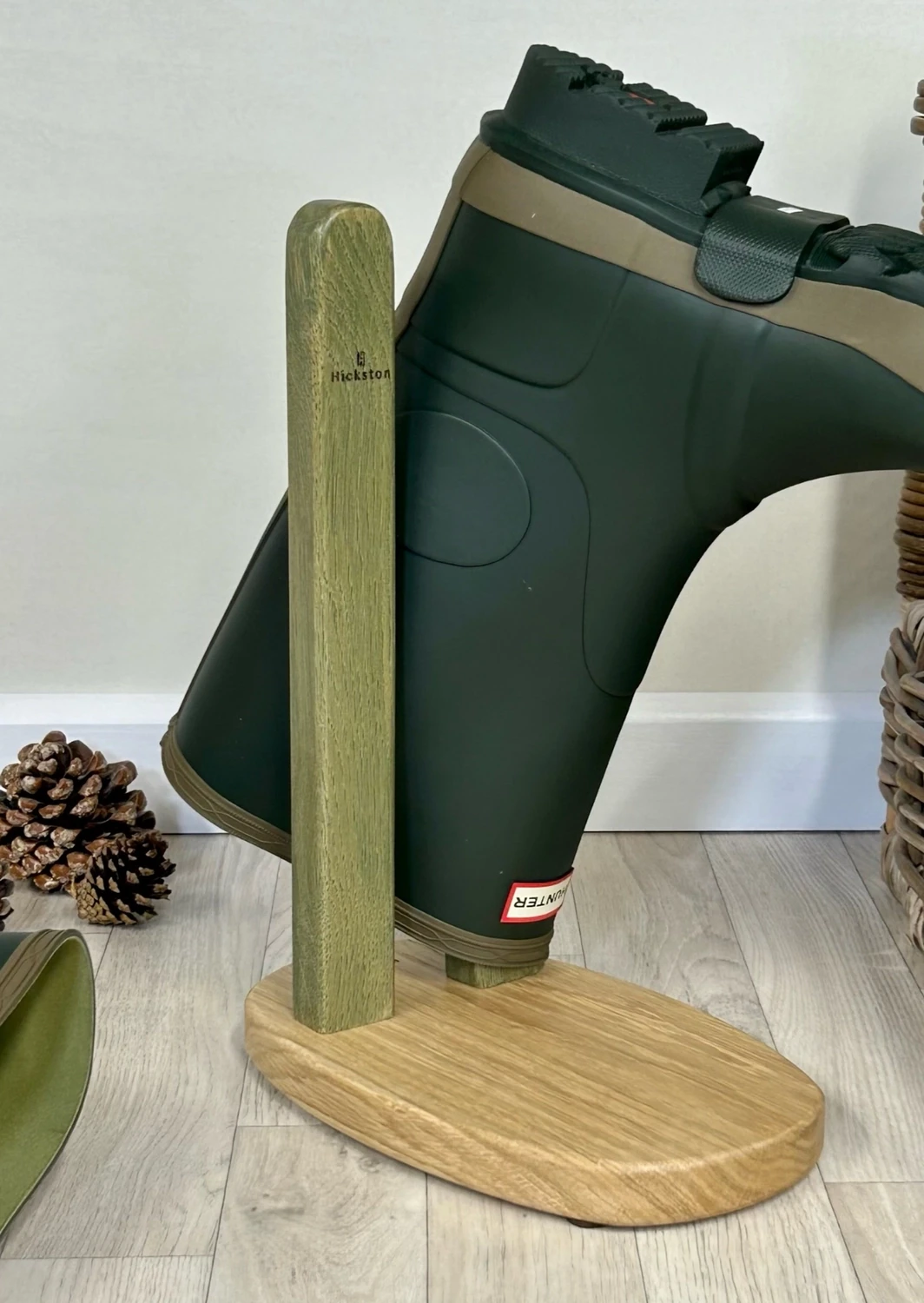 Bootsie Boot Stand | Medium | Shire Green | Personalised