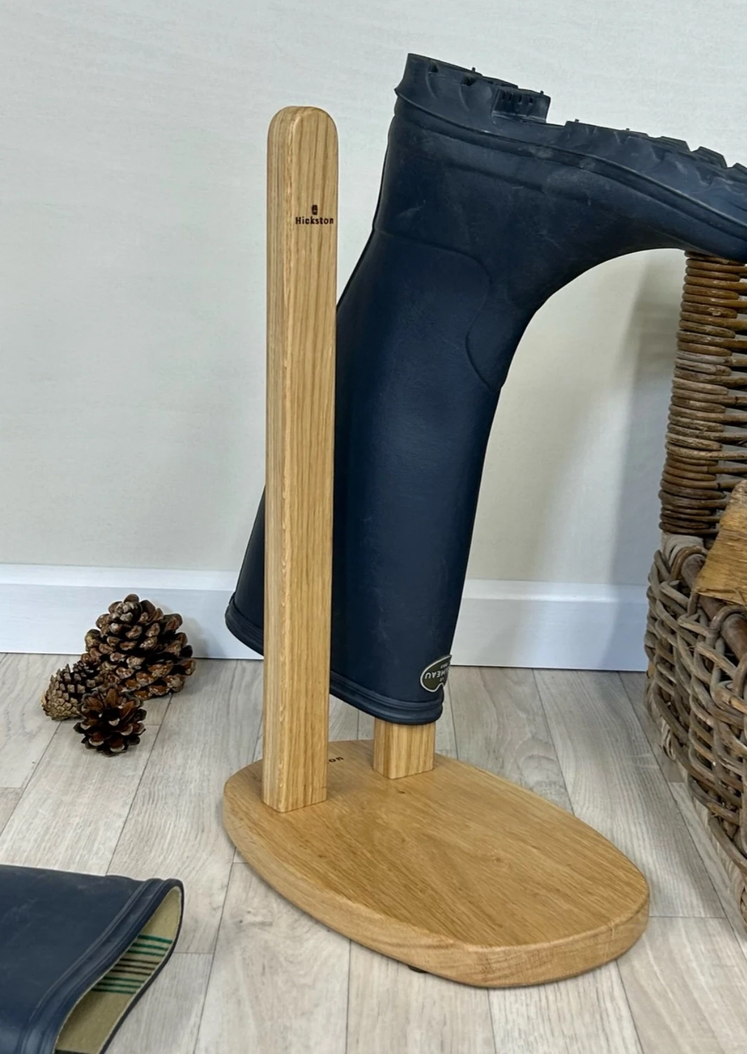 Bootsie Boot Stand | Large | Oak | Personalised
