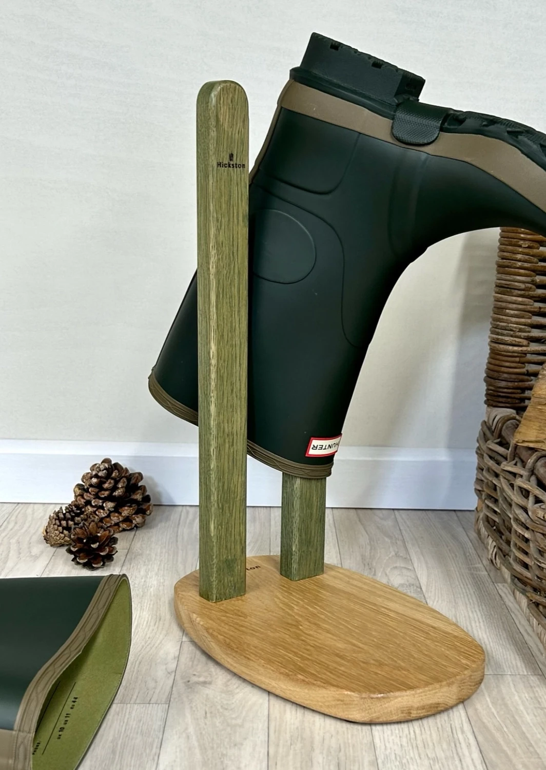 Bootsie Boot Stand | Large | Shire Green | Personalised