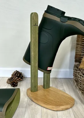 Bootsie Boot Stand | Large | Shire Green | Personalised