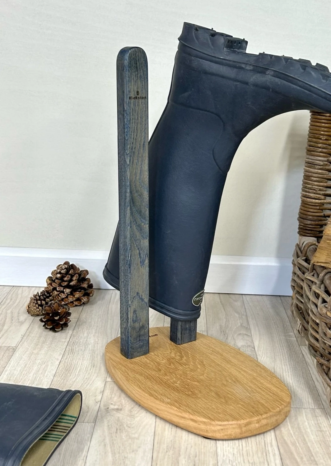 Bootsie Boot Stand | Large | Moorland Blue | Personalised