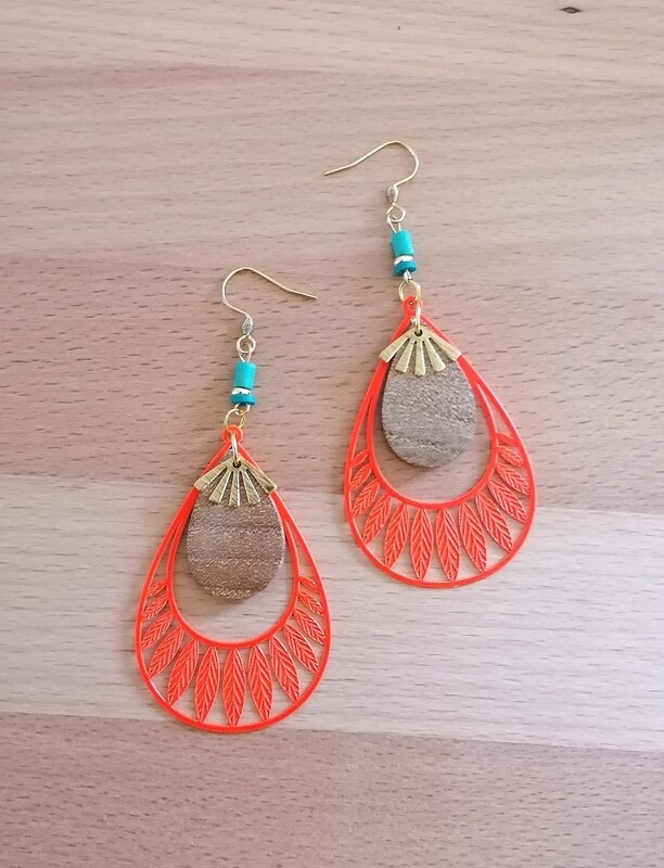 Boucles d'oreilles originales