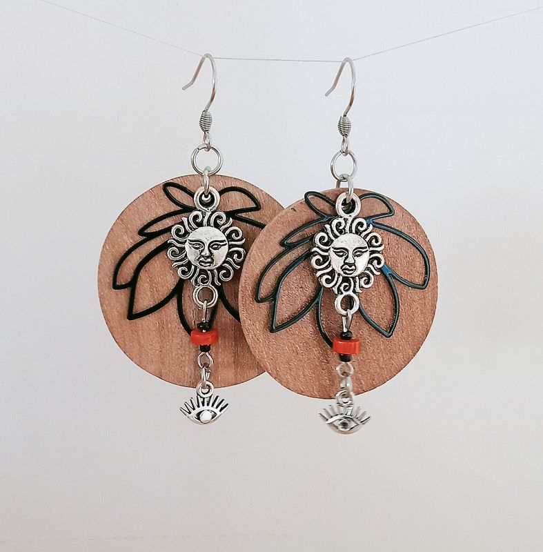 Boucles d'oreilles PUMBA