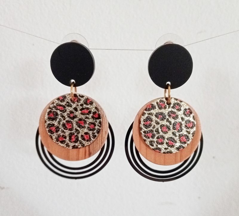 Boucles d'oreilles modèle SAUVAGES