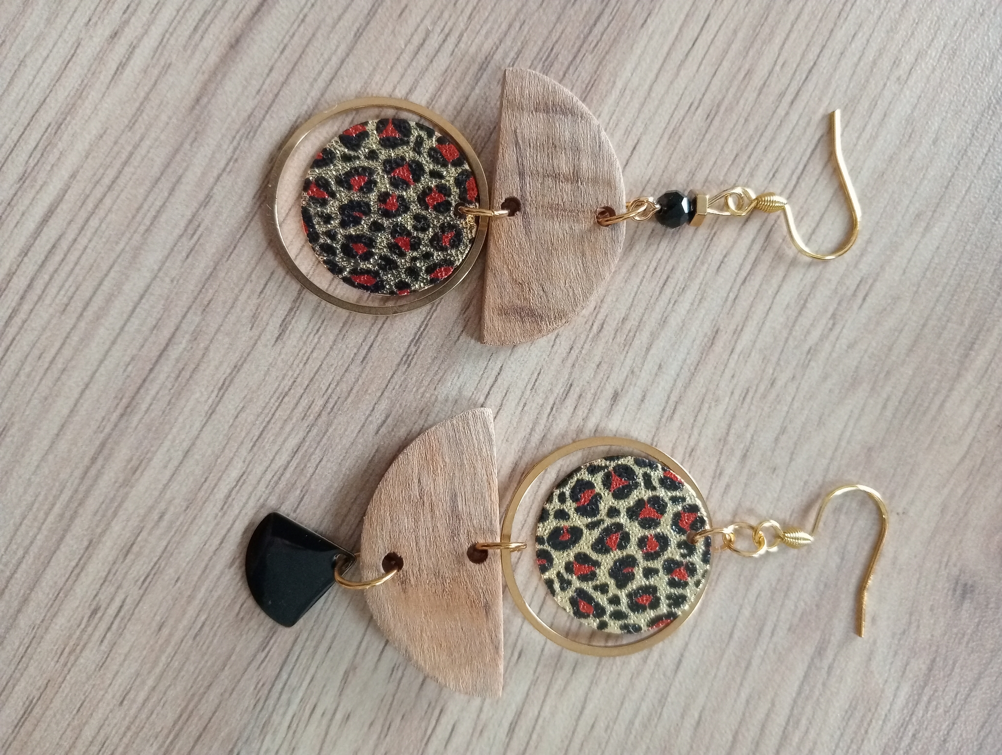 Boucles d'oreilles modèle AUDACE