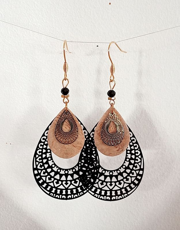 Boucles d'oreilles modèle EUGÉNIE