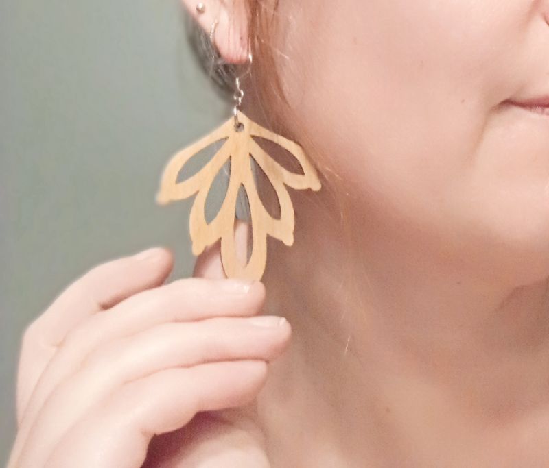 Boucles d'oreilles Danaé