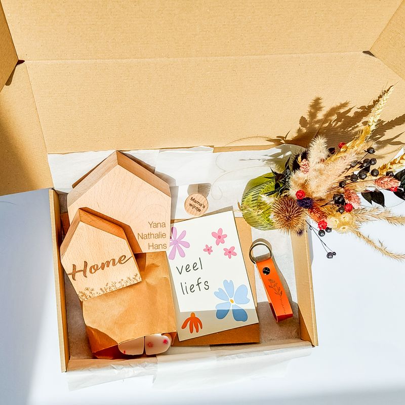 Cadeaupakket samenstellen