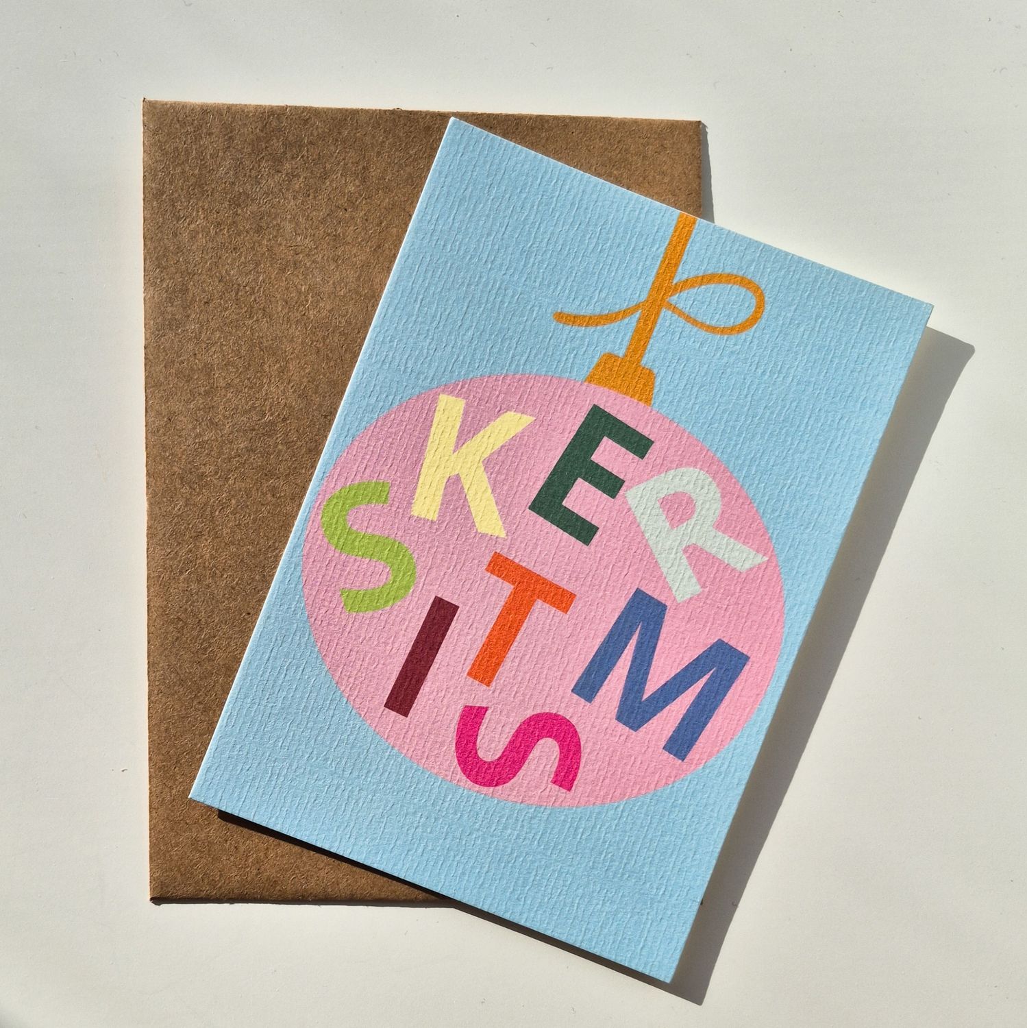 Postkaart 'Kerstmis'