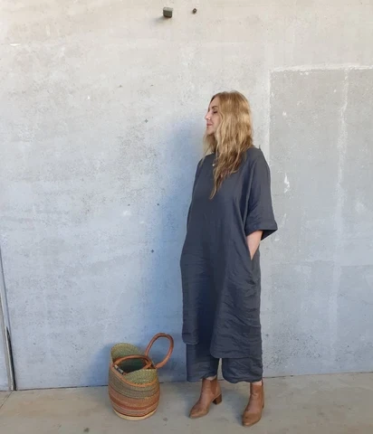 MONTAIGNE LINEN TUNIC