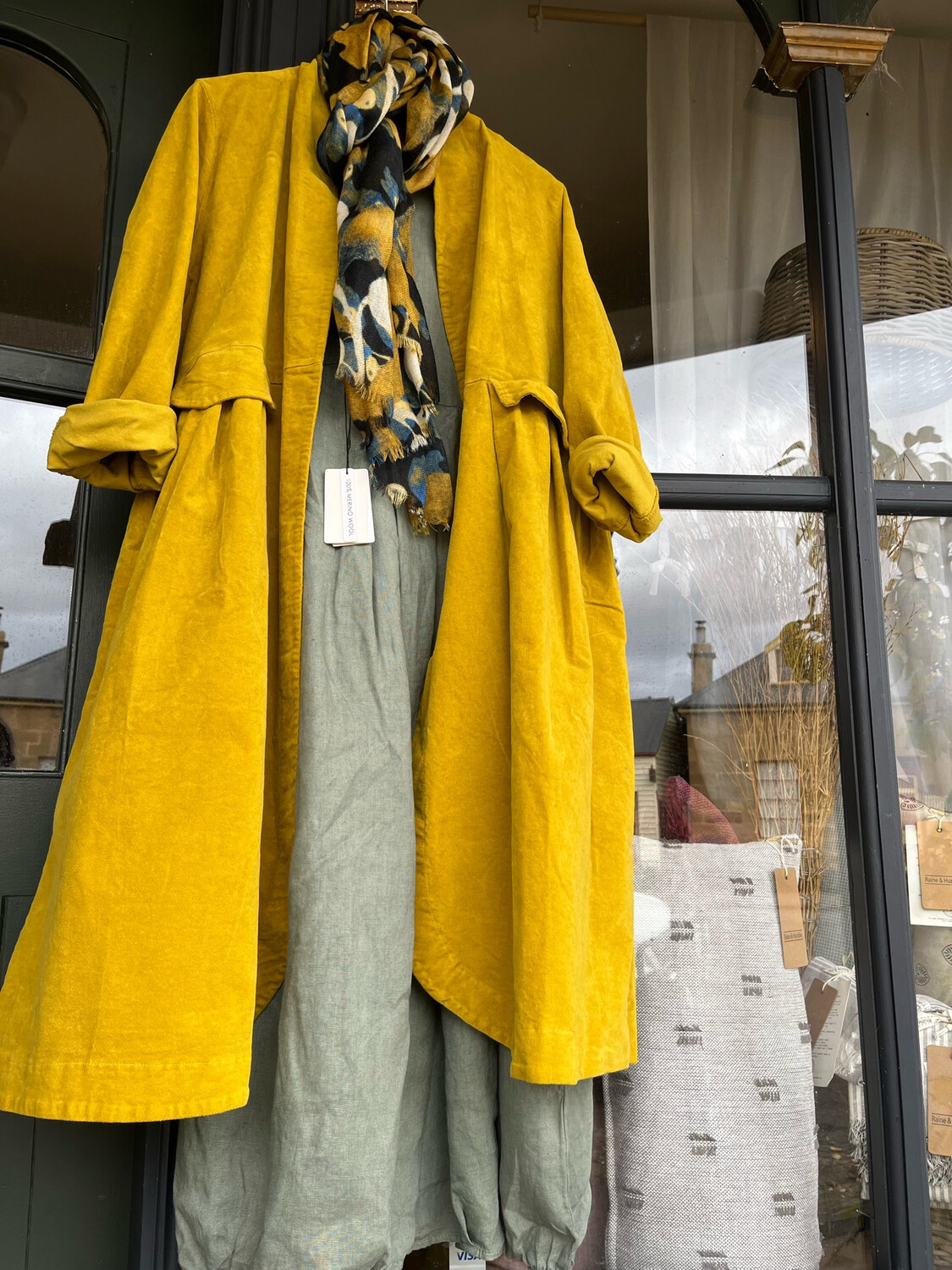 PISSARRO VELVET COAT