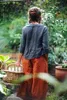 Italian linen button up jacket