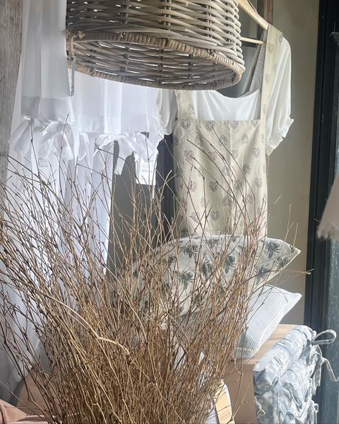 WHITE VOILE TIE TOP CURTAINS