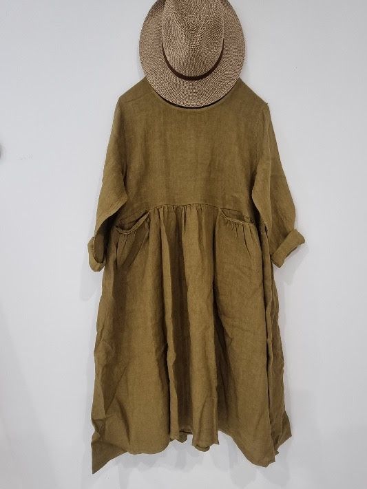 Frederic Italian Made Linen Dress