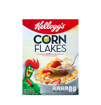Caja de Cereal Corn Flakes Kellogg's® - 530g