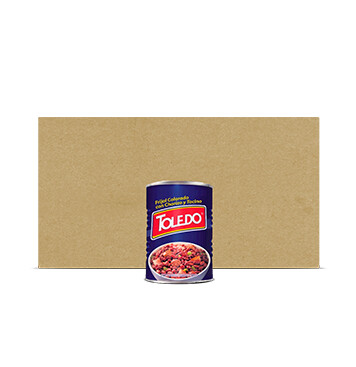 Caja Frijoles Colorados Con Chorizo y Tocino - Molinos Modernos - Toledo - 12 x 15 oz