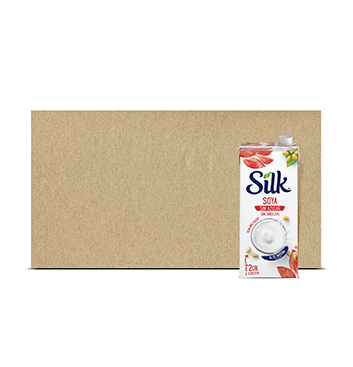 Caja con Leche de Soya sin Azúcar Silk® - 6x946 ml