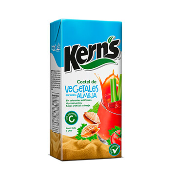 Jugo de vegetales sabor almeja - Kerns - 1Lt