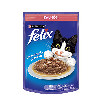 Alimento Humedo para Gato - Felix - 156g - Sabor Paté Salmon