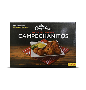Campechanitos - Pollo Campechano - 390g/caja