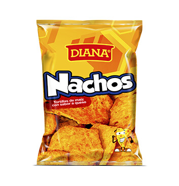Nachos sabor a queso - Boquitas Diana - 330g