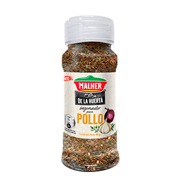 MALHER® De La Huerta Mix Pollo Frasco 95g