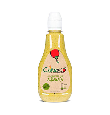 Salsa picante Chiltepe Albahaca - Chiltepico - 8oz