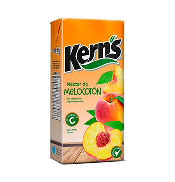 Néctar de Melocotón - Kerns - 1 Litro/tetra