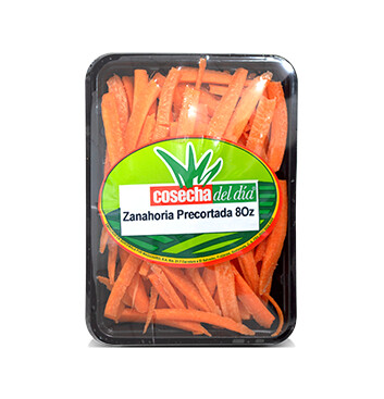 Bandeja Zanahoria precortada - Cosecha del Día - 8oz
