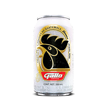 Cerveza Gallo - 350ml/lata
