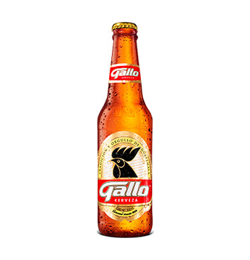Cerveza Gallo - 350ml/botella